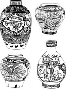 中华工艺纹样 陶瓷器具纹